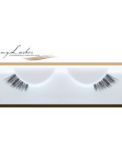 myLashes NaturalLine Teil-Echthaarwimpern No. 6