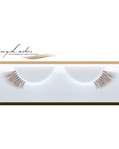 myLashes NaturalLine Teil-Echthaarwimpern No. 7