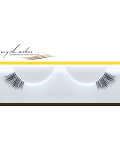 myLashes GoldLine Teil-Echthaarwimpern No. 17