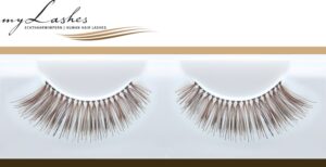 myLashes - Künstliche Wimpern, Falsche Wimpern, Wimpernbänder aus menschlichem Echthaar - Allergiker freundlich