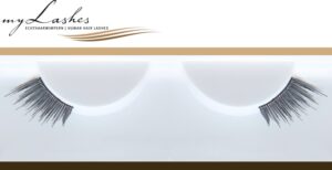 myLashes - Künstliche Wimpern, Falsche Wimpern, Wimpernbänder aus menschlichem Echthaar - Allergiker freundlich