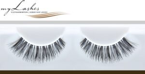 myLashes - Künstliche Wimpern, Falsche Wimpern, Wimpernbänder aus menschlichem Echthaar - Allergiker freundlich