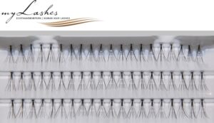 myLashes - Künstliche Einzelwimpern, Falsche Wimpern, vollsynthetisch - Allergiker freundlich