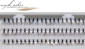 myLashes - Künstliche Einzelwimpern, Falsche Wimpern, vollsynthetisch - Allergiker freundlich