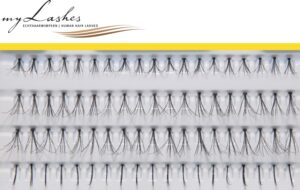 myLashes - Künstliche Einzelwimpern, Falsche Wimpern, vollsynthetisch - Allergiker freundlich