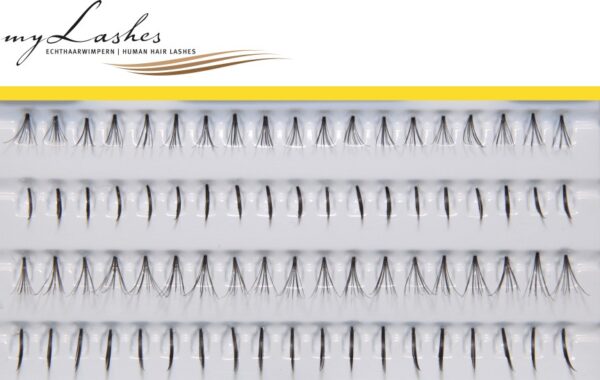 myLashes - Künstliche Einzelwimpern, Falsche Wimpern, vollsynthetisch - Allergiker freundlich